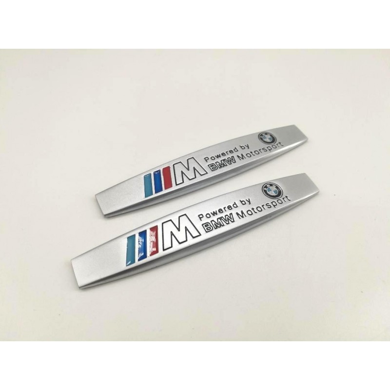 EMBLEMAS LATERALES BMW M MOTORSPORT MATE