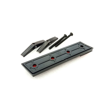 Emblema de Parrilla AUDI RS3 Negro Brillo