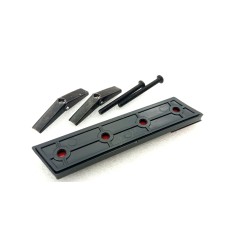 Emblema de Parrilla AUDI RS6 Negro Brillo