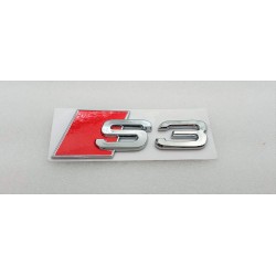 Emblema Trasero Letras AUDI S3 Cromado