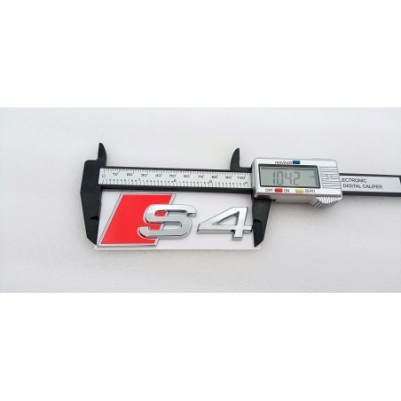 Emblema Trasero Letras AUDI S4 Cromado