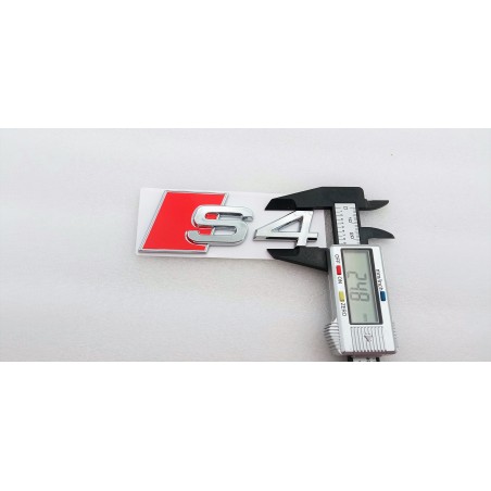 Emblema Trasero Letras AUDI S4 Cromado