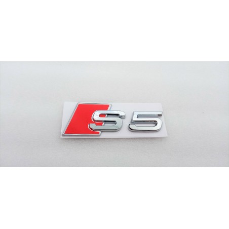 Emblema Trasero Letras AUDI S5 Cromado