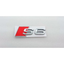 Emblema Trasero Letras AUDI S6 Cromado