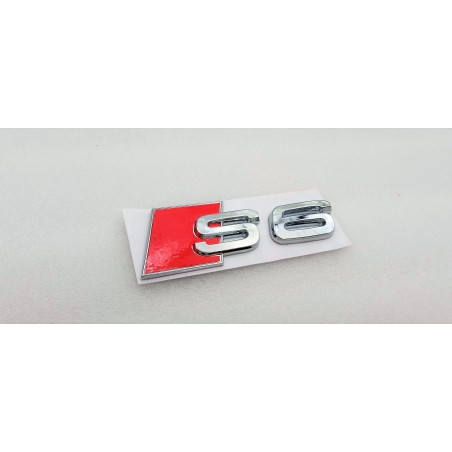 Emblema Trasero Letras AUDI S6 Cromado