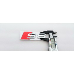 Emblema Trasero Letras AUDI S6 Cromado