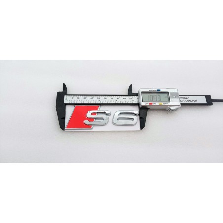 Emblema Trasero Letras AUDI S6 Cromado