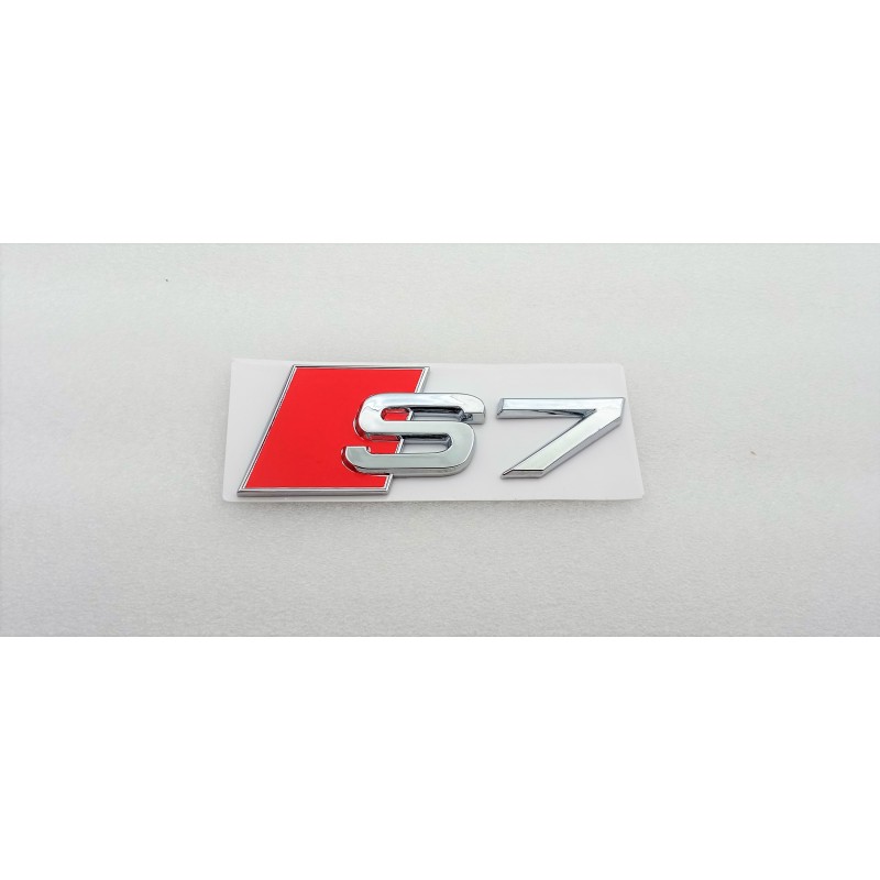 Emblema Trasero Letras AUDI S7 Cromado