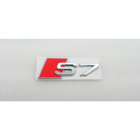 EMBLEMA TRASERO LETRAS AUDI S7 CROMADAS