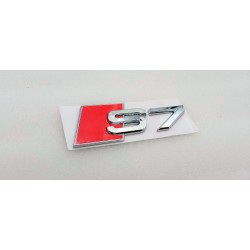 EMBLEMA TRASERO LETRAS AUDI S7 CROMADAS