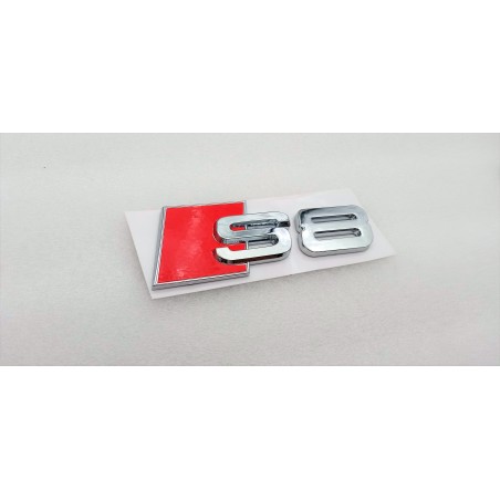 EMBLEMA TRASERO LETRAS AUDI S8 CROMADAS