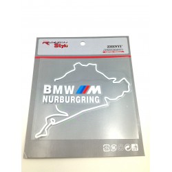 VINILO BMW M NURBURING BLANCA