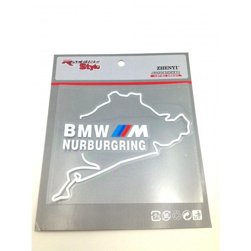 VINILO BMW M NURBURGRING  blanca