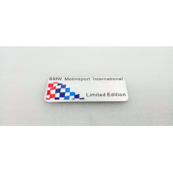 Emblema BMW Motorsport Internacional Limited  8x3cm
