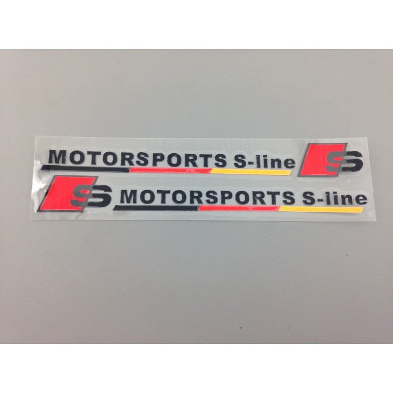 VINILO 2 x Motorsports S-line negra