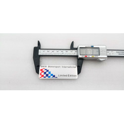 Emblema BMW Motorsport Internacional Limited  8x3cm