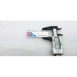 Emblema BMW Motorsport Internacional Limited  8x3cm