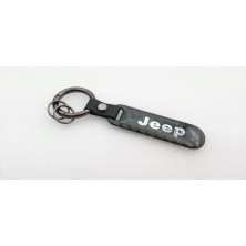 LLAVERO de CARBONO con LOGO JEEP Perfecto para regalo!