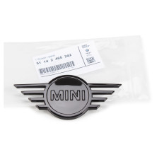 EMBLEMA TRASERO MINI F55 F56 F57 NEGRO OEM: 51142465242