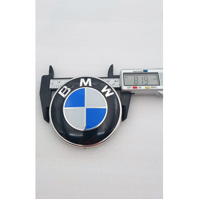 Emblema Capot y Maletero BMW Azul y Blanco 82MM