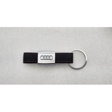 Llavero de cuero con logo audi Perfecto para regalo!