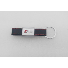 Llavero de cuero con logo audi rs Perfecto para regalo!