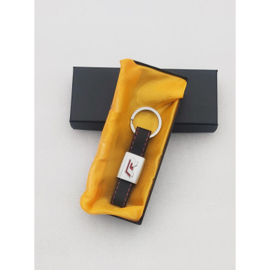 Llavero de Cuero VW R-LINE Rojo Perfecto para regalo!