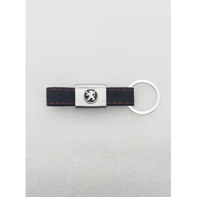 Llavero de Cuero PEUGEOT Perfecto para regalo!