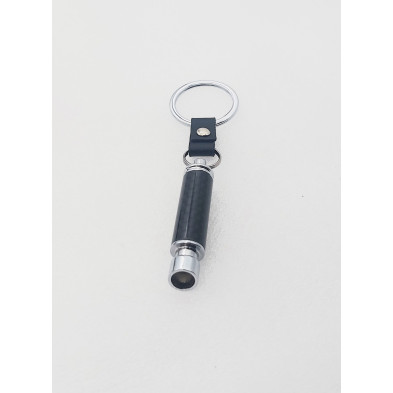 Llavero tubo de escape en carbono