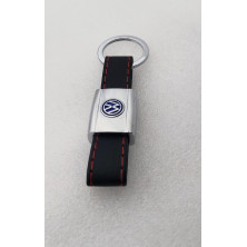 Llavero de Cuero con logo VW VOLKSWAGEN Perfecto para regalo!