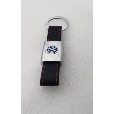 Llavero de cuero con logo vw volkswagen Perfecto para regalo!