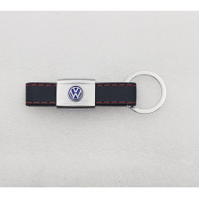 Llavero de Cuero con logo VW VOLKSWAGEN Perfecto para regalo!