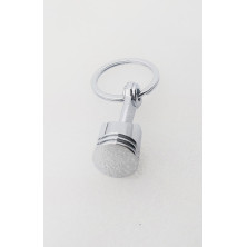 Llavero metálico Pistón