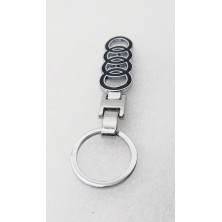 Llavero metalico audi negro