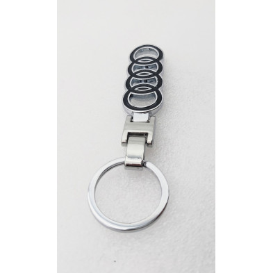 Llavero metalico audi negro