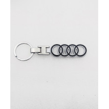 Llavero metalico audi negro