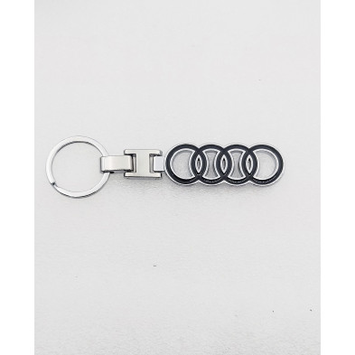 Llavero metalico audi negro