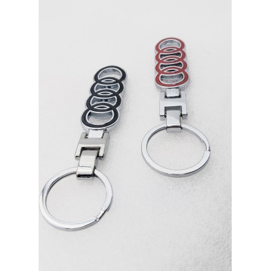 Llavero metalico audi negro