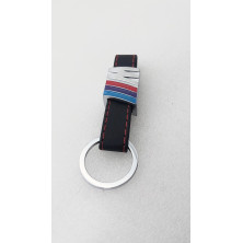 Llavero de cuero con logo BMW m