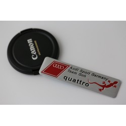 Emblema Placa AUDI Sport Team Goh 100x26mm