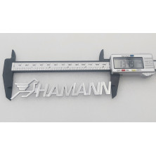 Emblema de Parrilla BMW HAMANN Cromado