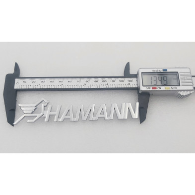 Emblema de Parrilla BMW HAMANN Cromado