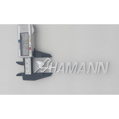 Emblema de Parrilla BMW HAMANN Cromado