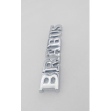 Emblema de Parrilla MERCEDES BRABUS Cromado