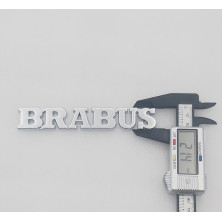 Emblema de Parrilla MERCEDES BRABUS Cromado