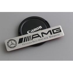 Emblema Placa MERCEDES-BENZ AMG 120x26mm