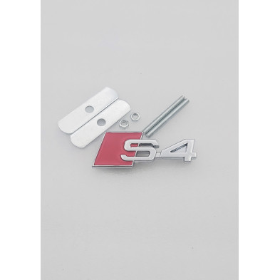 EMBLEMA DE PARRILLA AUDI S4 CROMADO