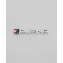 EMBLEMA DE PARRILLA BMW ALPINA PLATA