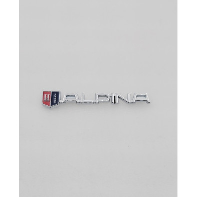 EMBLEMA DE PARRILLA BMW ALPINA PLATA