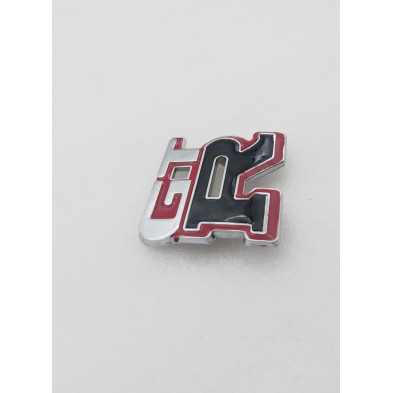 Emblema de  Parrilla NISSAN GTR Blanco y Negro